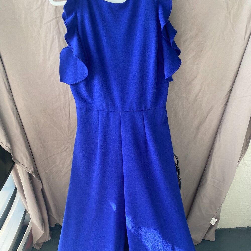 Julia Jordan Blue Pant's Jumpsuit. Size: 4